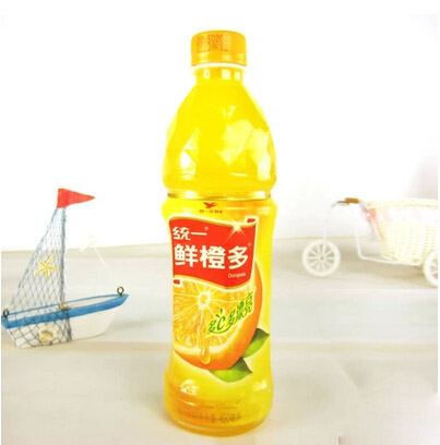 统一鲜橙多450ml 2.50
